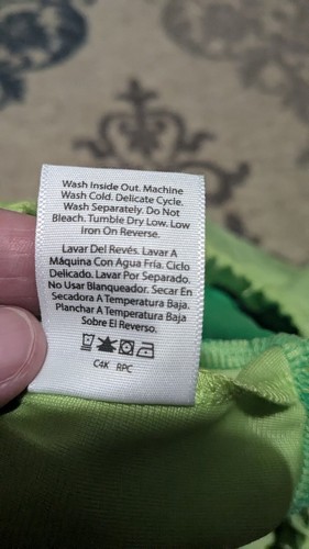 Wonder Nation Green TuTu Skirt Girls Sz L (10-12) Mesh Tulle Elastic Waistband - Picture 5 of 9