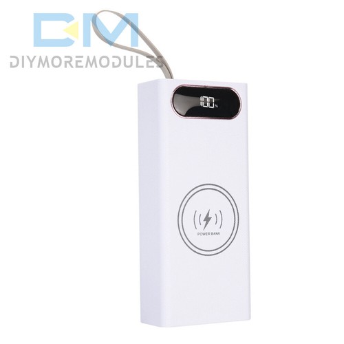 Estuche de banco de energía kits hágalo usted mismo 10W/22.5W lata de carga rápida colocada batería 16*18650 - Imagen 3 de 47
