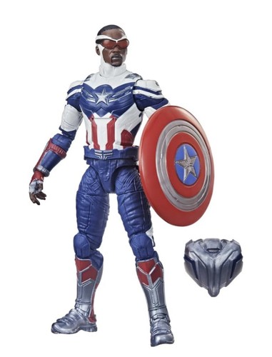 Hasbro Marvel Legends Series Captain America: Sam Wilson BAF-Captain America New - Picture 9 of 24