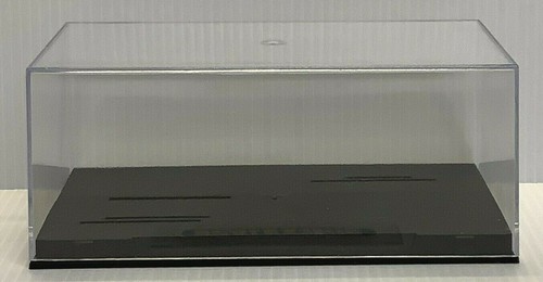 PERFECT 1.32 SLOT CAR CRYSTAL DISPLAY BOX (NEW) with SCALEXTRIC CARD INSERT - Picture 3 of 9
