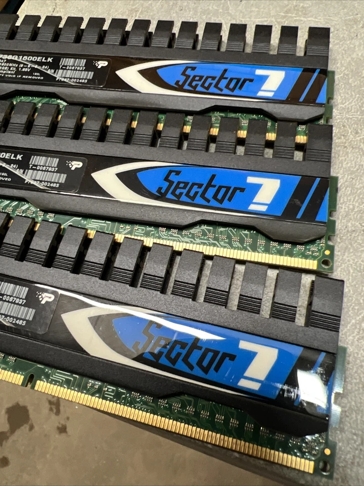 6 GB DDR3 RAM (3x2GB), Patriot Sector 7, 1600MHz, Matched set for Triple channel - Image 3 of 3