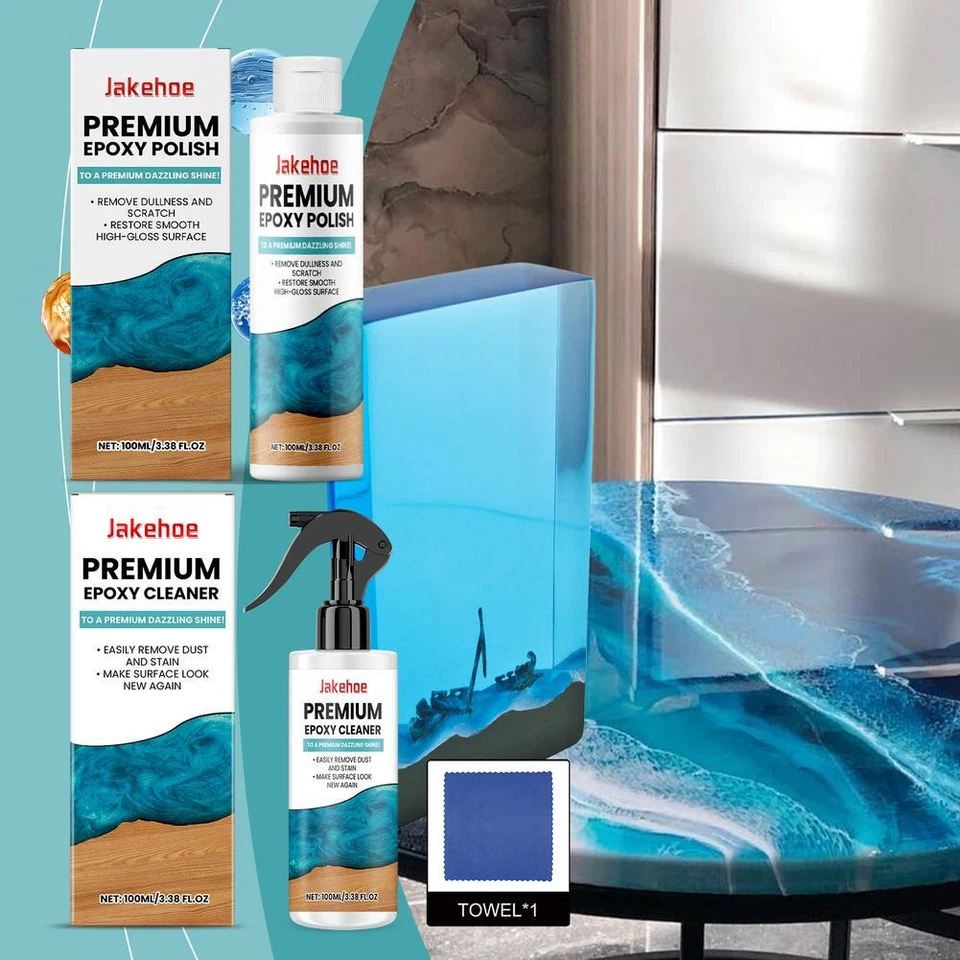 Alumilite Epoxy Resin Polish Kit Polishing Compound Brightening Smoothing T1K2 - Image 3 of 4