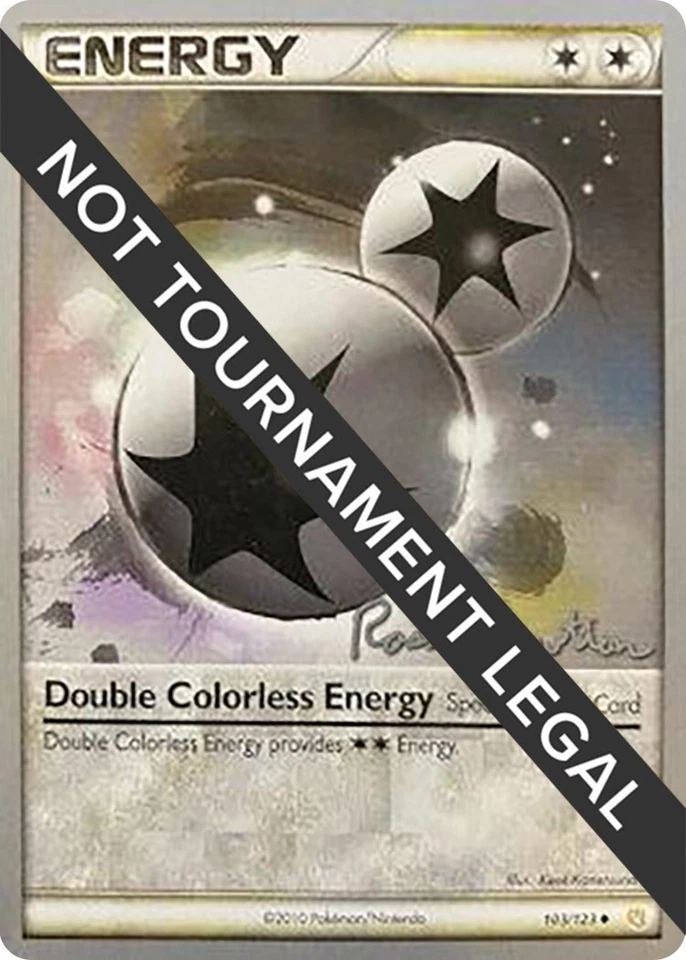Double Colorless Energy 103/123 World Championship Decks