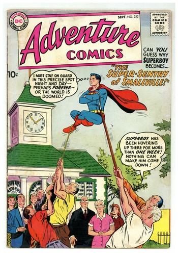 Adventure Comics 252 (Cover Rest.) Jack Roz Kirby Green Arrow 1958 DC (j#3222)