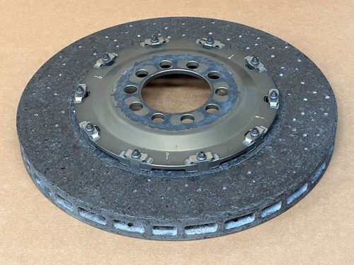 ✨2010-2019 FERRARI 488 458 CHALLENGE REAR CARBON CERAMIC ROTOR ASSY OEM - Picture 2 of 21