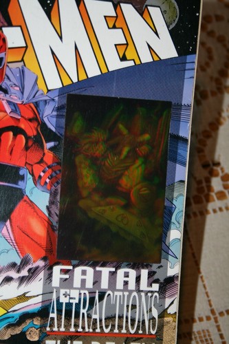 1 HOLOGRAMA DE COLECCIÓN X-MEN FATAL ATRACCIONES MARVEL CÓMICS ANIVERSARIO 25 OCT - Imagen 2 de 8
