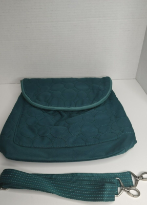 Thirty One Vary You Backpack Purse Quilted Teal Green Bag | eBay display picture 3