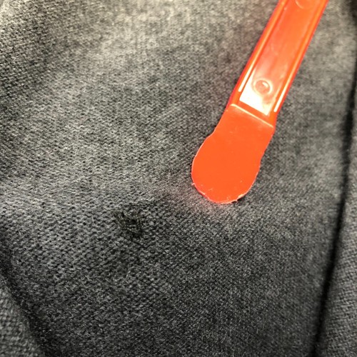Cárdigan suéter Vince 100 % cachemir pequeño con cuello en V gris ombre PLS LEER - Imagen 6 de 17