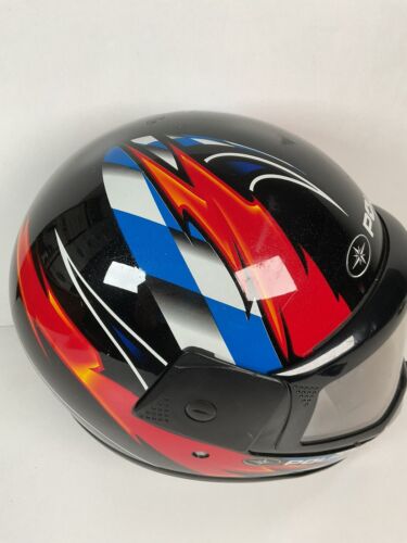 Polaris Edge Snowmobile Helmet Full Face Lazer Y2K - Picture 8 of 17