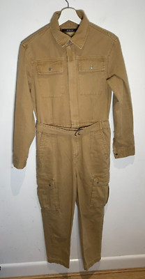 KSUBI Feedback BoilerSuit jumpsuit S 8 10 VGC Coverall belted cargo utility