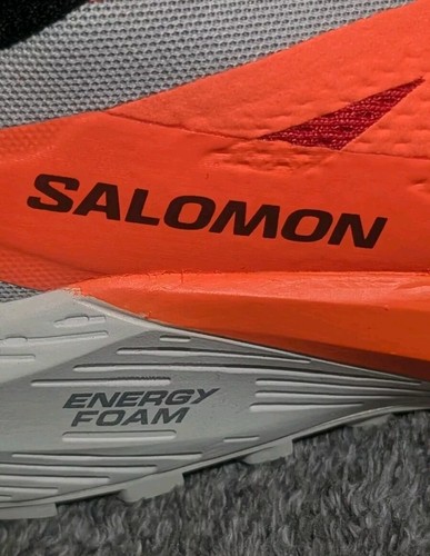 Salomon Sense Ride 5 Men's Trail Running Shoes Orange and Red Size 8.5 - Picture 6 of 11