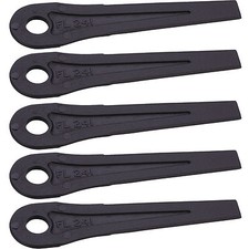 5 x FL241 Plastic Lawnmower Blades for Flymo Minimo E25 Minimo Duo E25-21 Mowers