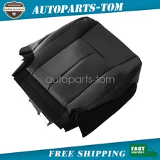 Driver Bottom & Back Perforated Seat Cover Black For Ford 2007-2014 Expedition