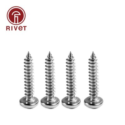 DIN EN ISO 7049 Stainless Steel Cross Phillips Pan Round Head Self Tapping Screw