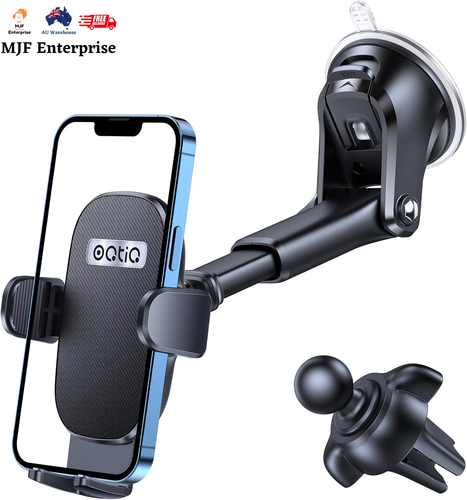 3-In-1 Suction Cup Phone Holder Windshield/Dashboard/Air Vent, Dashboard & Winds - Picture 12 of 12