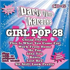 Party Tyme Karaoke: Girl Pop, Vol. 28 CD, 2016  NEW SEALED 