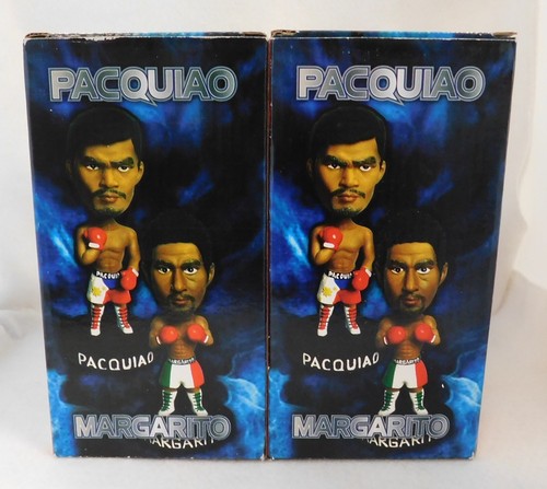 Manny Pacquiao vs Antonio Margarito Limited Edition Wackelköpfe - 2er Set - Neu im Karton - Bild 15 von 20