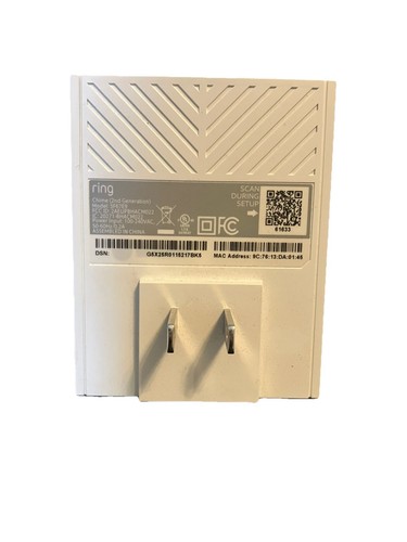 1080P HD VIDEO RING VIDEO DOORBELL (2ND GENERATION) AND CHIMES. (SATIN NICKEL) - Picture 13 of 19