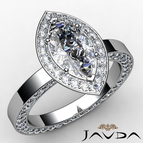 engagement egl e si1 clarity 14k white gold eternity ring 2