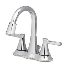 OakBrook 67513W-6101 1.2 GPM Doria Chrome 2-Handle LED Pop-Up Faucet 4 in.