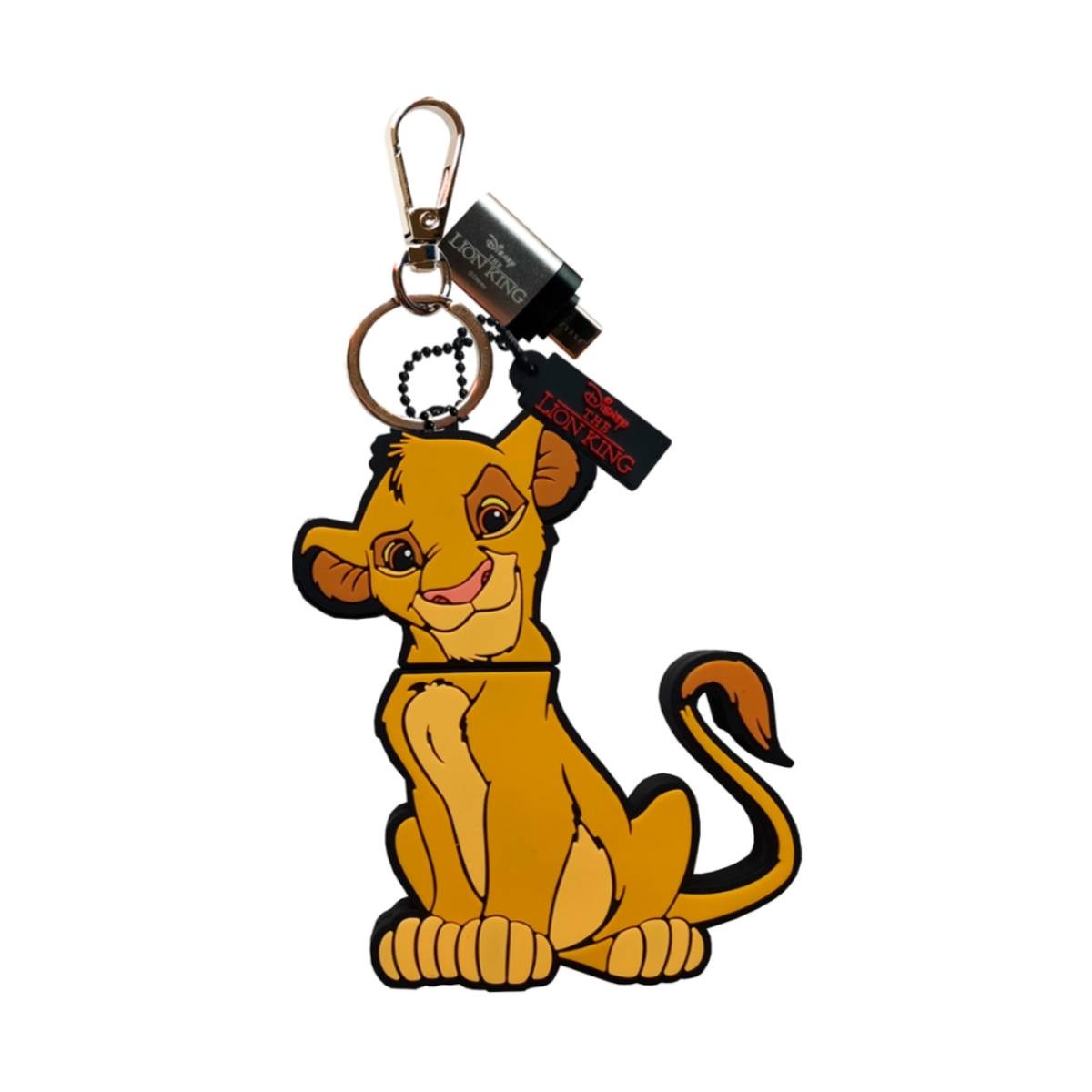 Clé USB Simba 32 Go Wondee jaune anti-perte pour étudiants