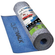 Luxury QuietWalk Underlayment 100 Sq Ft &ndash; 3 mm Thick, Sound & Moisture Barrier