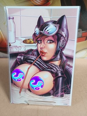 Yummy Milky Catwoman Jose Varese Signed Virgin Topless Limited N/T Faro s Lounge