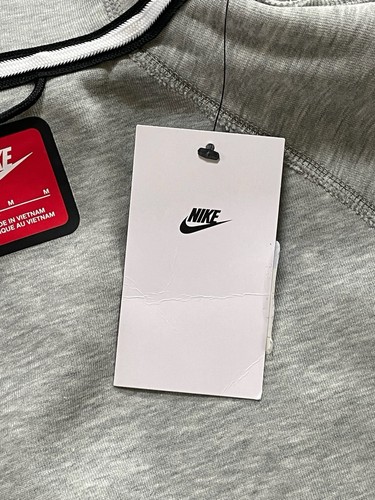 Nike Sportswear Tech Fleece Pullover Grau Hoodie Herren Gr. Medium Neu FB8016-06 - Bild 6 von 11