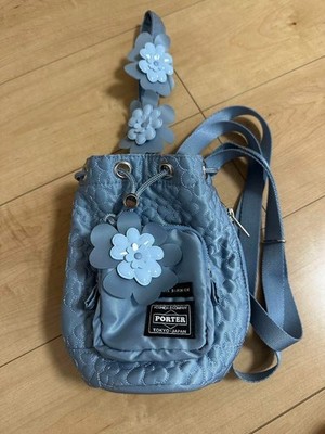 CECILIE BAHNSEN x PORTER Bonsac Mini Bag 2Way Bag Gracian Blue