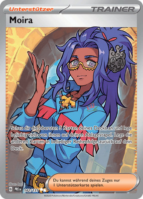   Pokémon Moira | Deutsch   | 142/131 Prismatic Evolutions | NM  