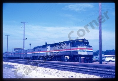 AMT Amtrak 230-292 Ft Madison IA 7-27-86 35mm Slide (14292)