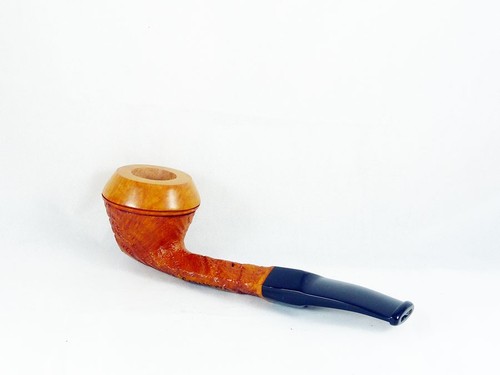 briar pipe Casanova made in italysandblast Tobacco Pipe pfeife handmade - Picture 5 of 5