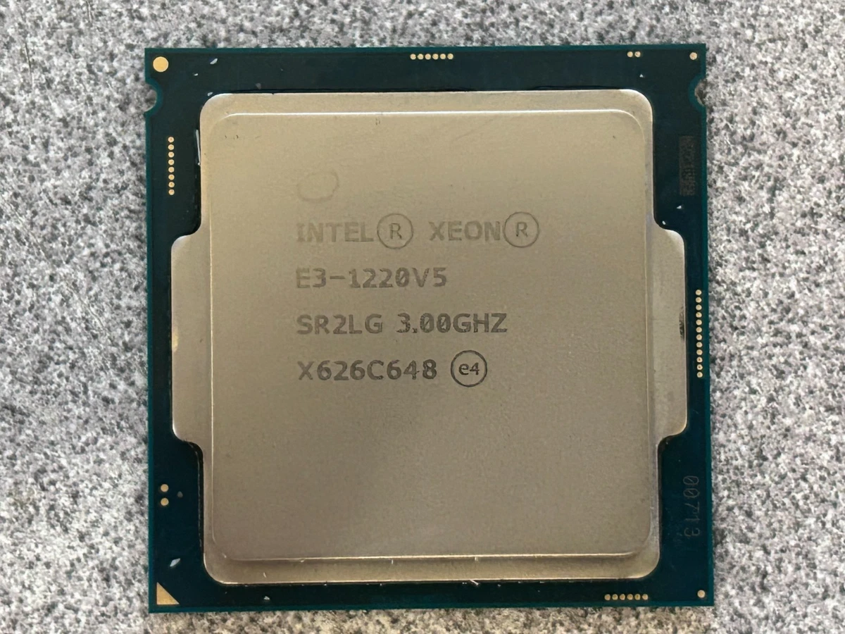 Intel Xeon E3-1220 V5 Processor Model Computer Processors (CPUs
