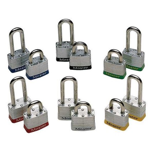 Master Lock 3Kalhblk-0390 Lockout Padlock,Ka,Black,1-1/4"H - Picture 2 of 3