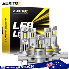 AUXITO 2x H7 H4 H8 H9 H11 9012 9005 LED Headlight Globes Kit Hi/Low Beam 22000LM
