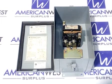 New GE CR305J4** CR305J402 18 Amp 600 Volt Size 0 Enclosed Contactor ENCON107