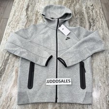 Nike Tech Fleece Windrunner Hoodie Full Zip Heather Grey FB7921-063 Men  s Sz XXL