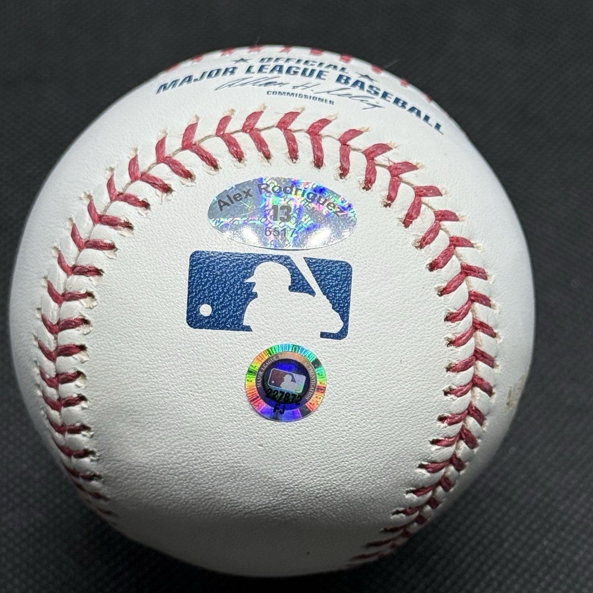 Alex Rodriguez Youngest to 600 HR Signed Baseball MLB