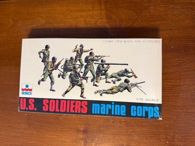 Esci US Marine Corps Soldier Figures 1/72 #8016