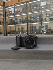 90 New Sony Alpha A5000 Mirrorless Digital Camera with 16-50mm Lens W/SD Card