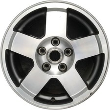 Jeep Machined Grey Commander Oem Wheel 17 2008-2010 Rim Original Alloy 9096b