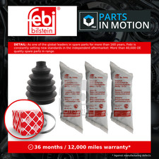 CV Joint Boot fits VAUXHALL Outer C.V. Driveshaft Gaiter 13291736 1603042 Febi