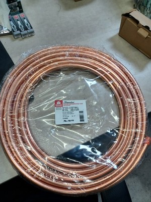 Streamline 656R Acr Copper Tubing, 1/2 In Outside Dia, 50 Ft, Coil, Seamless,