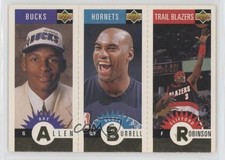 1996-97 Collector's Choice Mini-Cards Gold Ray Allen Scott Burrell HOF 0w8
