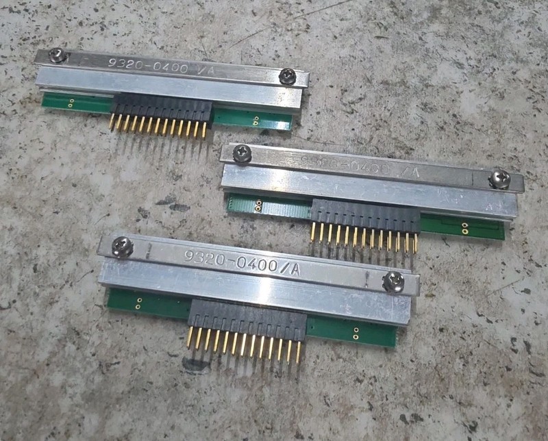 Lot of (3) 9320-0400 Zoll M Series Print Head Assemblies -  Clean & Tested!
