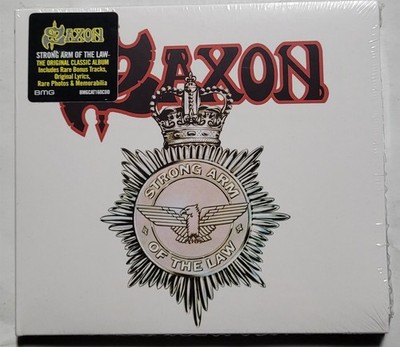 Saxon Strong Arm Of The Law CD new 2022 Remaster digipak