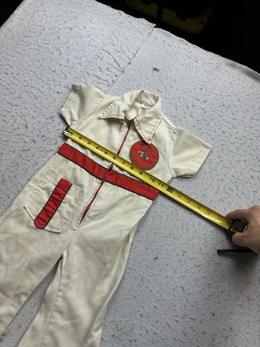 Vintage Jugend Kinder Autorennen Hot Rod Overall 70er Corvette Gr. 3T RAR - Bild 9 von 10