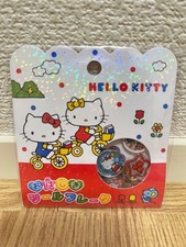 Hello Kitty Ohasiki Flake Stickers Authentic, 3D, Sealed New,