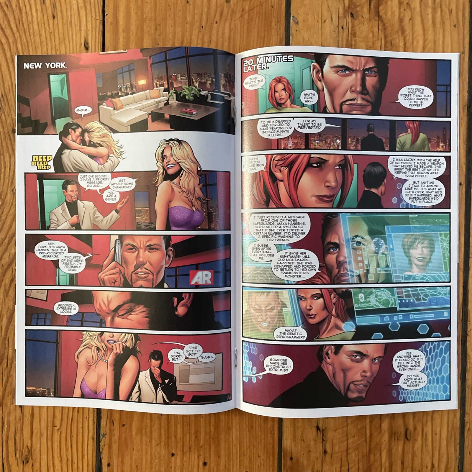 Iron Man 2012 #1 Carlo Pagulayan Design Variant (1st Model 42 Armor) NEW VF/NM