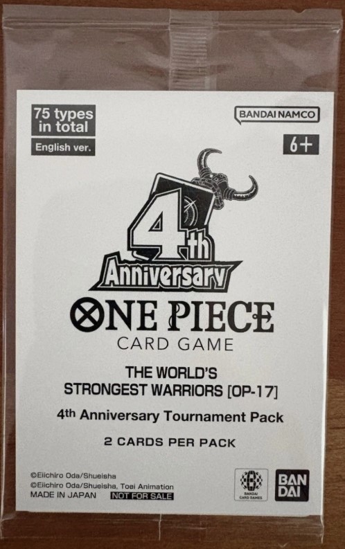 One Piece 4th Anniversary Tournament Pack
